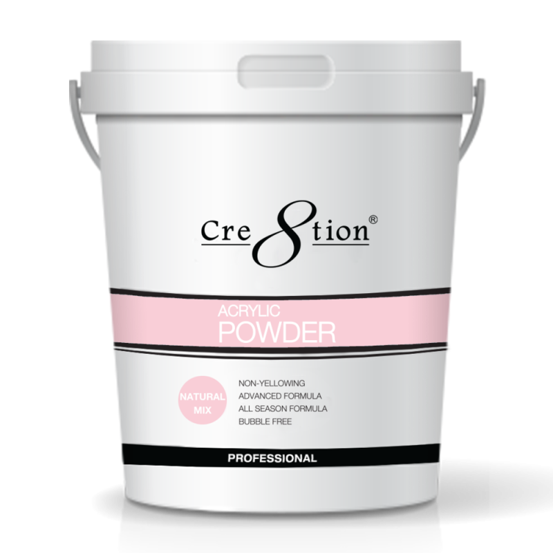 Cre8tion Acrylic Powder, 25 lbs, 01442 - Natural